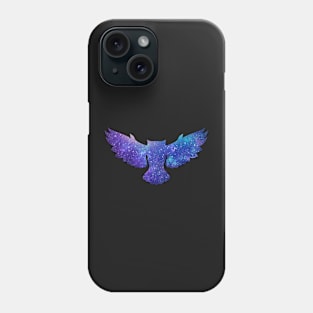 Night Sky - Owl Silhouette Phone Case