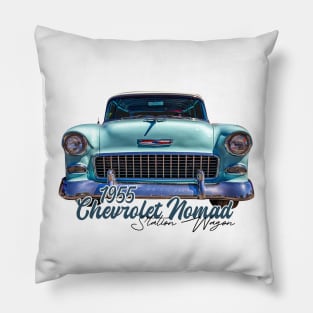 1955 Chevrolet Nomad Station Wagon Pillow