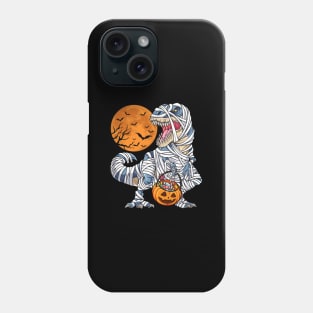 Dinosaur T-Rex Mummy Halloween Phone Case