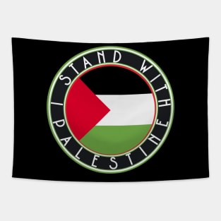 I stand with Palestine Tapestry