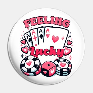 Feeling Lucky Pin