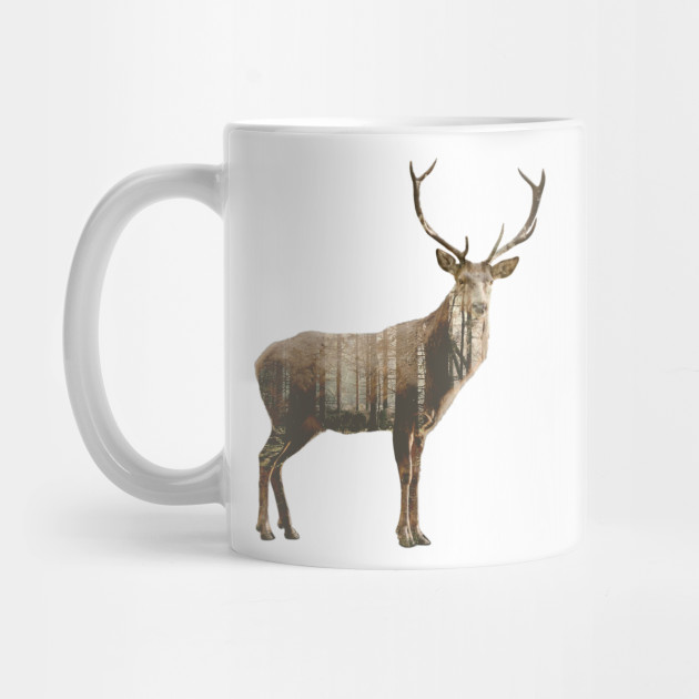 Forest deer - Deer - Mug | TeePublic