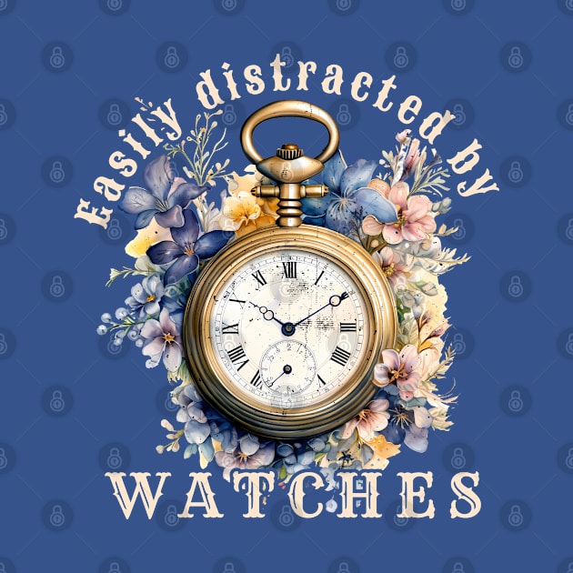 Easily distracted by Watches- Horologist Vintage Watch by Prints.Berry