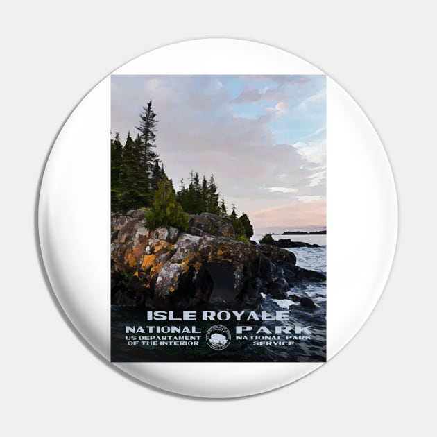 Isle Royale National Park Pin by robertdaviss