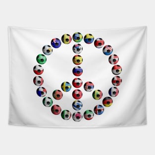 World Game 2018 Peace Symbol Tapestry