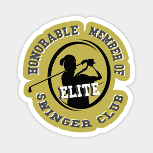 Elite  Swinger Club Magnet