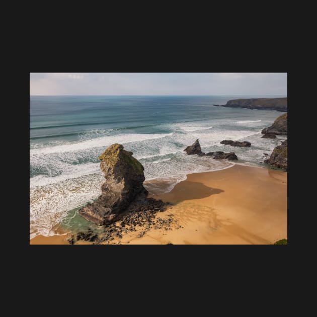 Carnewas and Bedruthan Steps, North Cornwall by dasantillo