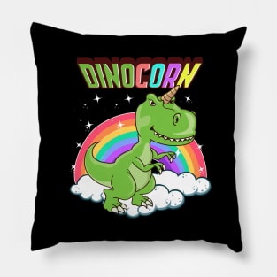 Dinocorn Cute Dinosaur & Unicorn Unisaur Pillow