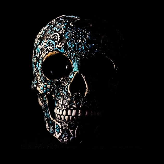 Sugar skull art graphic by GillTee