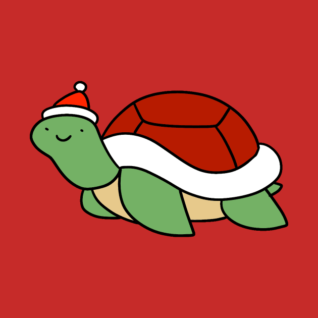 Santa Hat Turtle by saradaboru