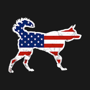 Siberian Husky Patriot T-Shirt