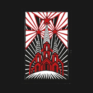 Red Church Rising Sun T-Shirt