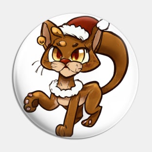 Cute Cougar Drawing Pin