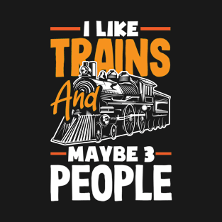 Funny Trainspotter Trainspotting Gift Idea T-Shirt