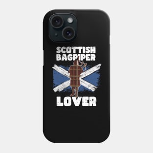 SCOTTISH BAGPIPER LOVER Phone Case