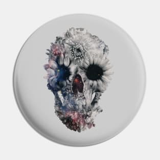 Floral Skull 2 Pin