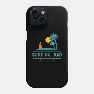 Surfing Dad T-Shirt Sweater Hoodie Phone Case Coffee Mug Tablet Case Tee Birthday Gift Phone Case