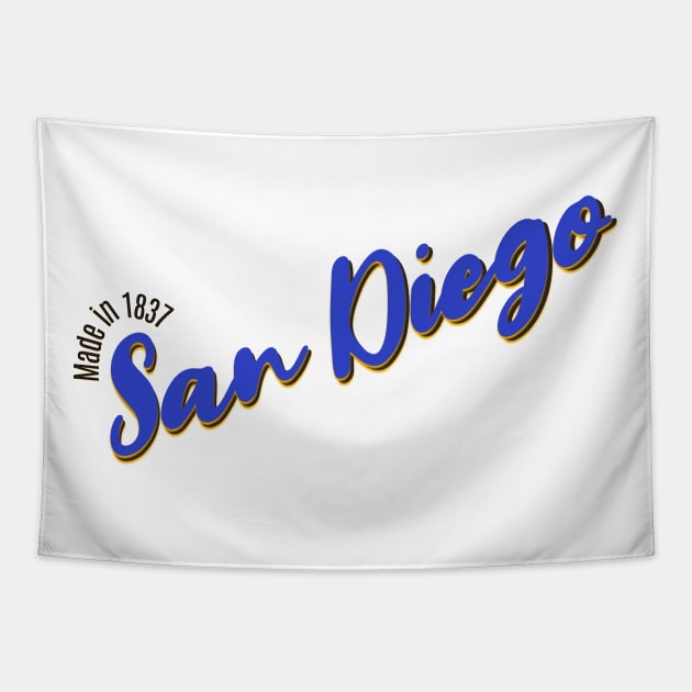 San Diego in 1850 Tapestry by LB35Y5