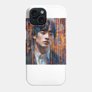 abstract scene with Kim Tae-hyung Phone Case