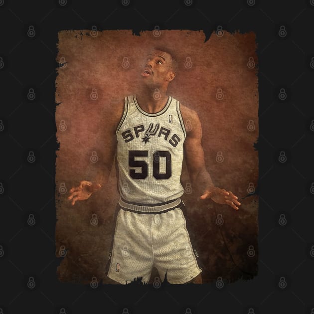 David Robinson #50 Spurs '1996' by Wendyshopart