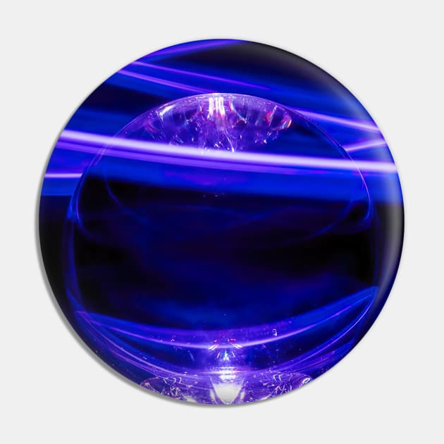 Crystal Ball Pin by Flowers Art by PhotoCreationXP