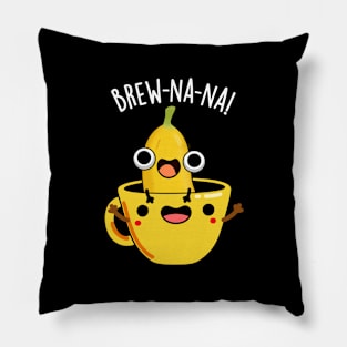 Brew-nana Funny Banana Puns Pillow