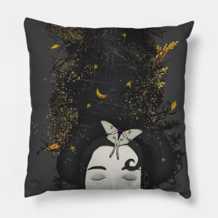 Rococo: The Black Queen Pillow