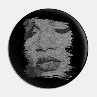 Rihanna // Retro Poster Pin