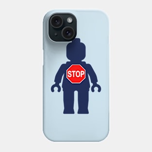 Minifig with Stop Sign Phone Case