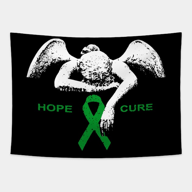 Mental Illness Awareness Hope Cure Tapestry by KHANH HUYEN