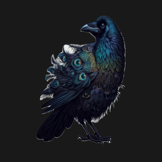 Colorful Raven. by DAVT