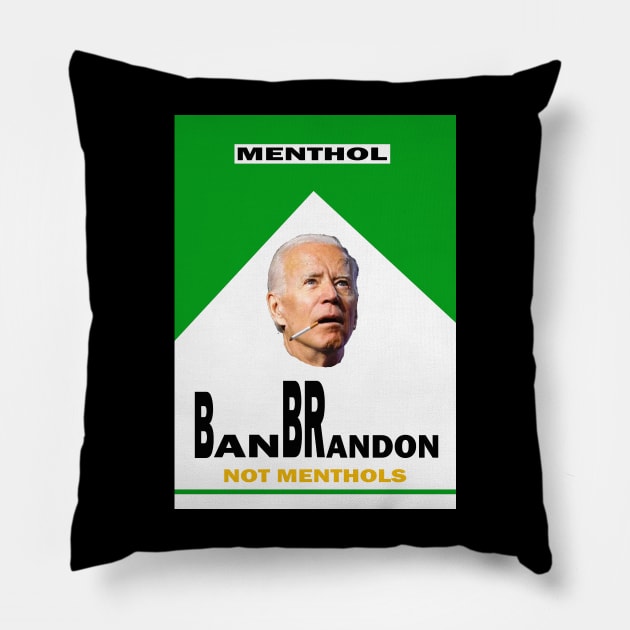 BIDEN IMPEACHMENT 2023 Pillow by Cult Classics