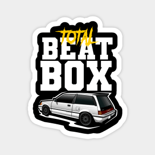 3G CIVIC TOTAL BEATBOX WHITE Magnet