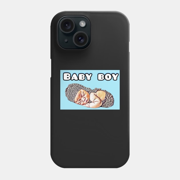 It is a baby boy Phone Case by djil13