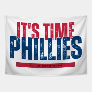 IT'S TIME PHILLIES Tapestry