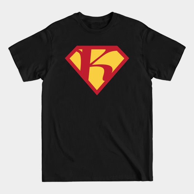 Discover Letter K - Superman - T-Shirt