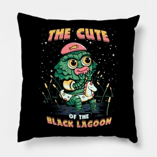 Cute of the black lagoon! Pillow