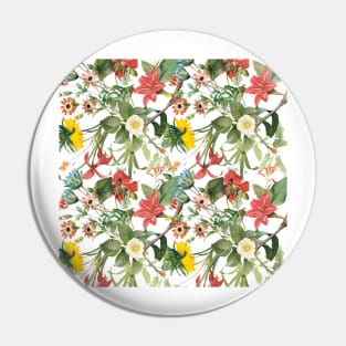 Summer Flower Garden Pin