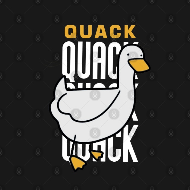 Duck - Quack Duck by ellabeattie