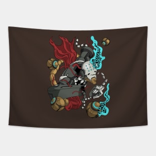 Damaged Zenyatta Tapestry