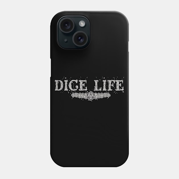 Dice Life - light Phone Case by Ta'veren Tavern