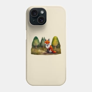 Good Ol' Fox - If you used to be a Fox, a Good Old Fox too, you'll find this bestseller critter storybook design perfect. Show the other critters when you get back to Gilwell! Phone Case