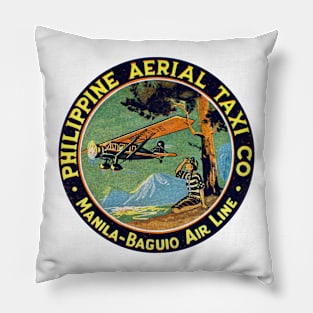 1935 Philippine Aerial Taxi Company Pillow