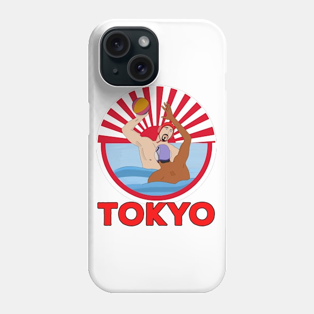 Water Polo 2020 2021 Tokyo Phone Case by DiegoCarvalho