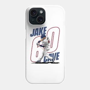 Jake Cave Minnesota Outline Phone Case