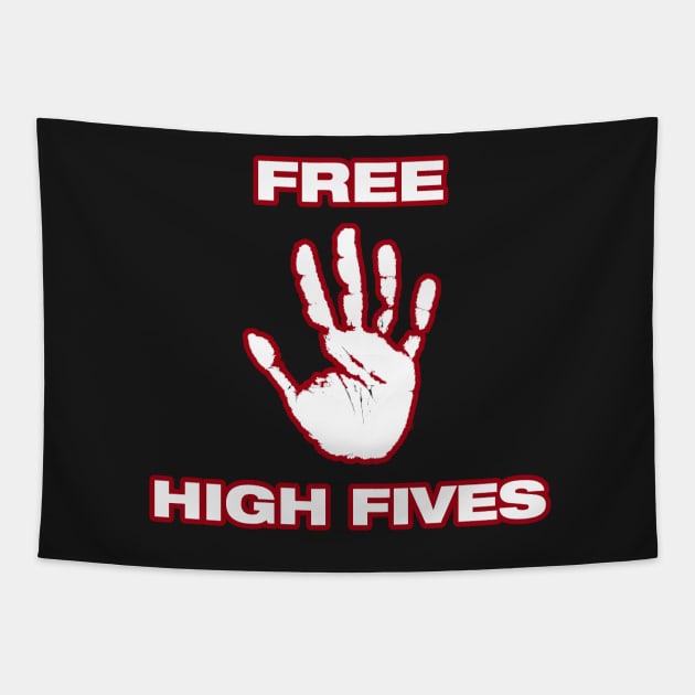 High-fIVE Tapestry by NineBlack