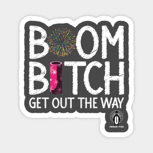 BOOM B!TCH Magnet