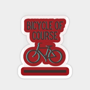 Bicycle cours Magnet