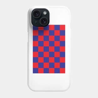 Barcelona Checkered Fan Flag 2019 - 2020 Jersey Design Phone Case