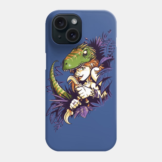 Clever Girl Phone Case by obvian